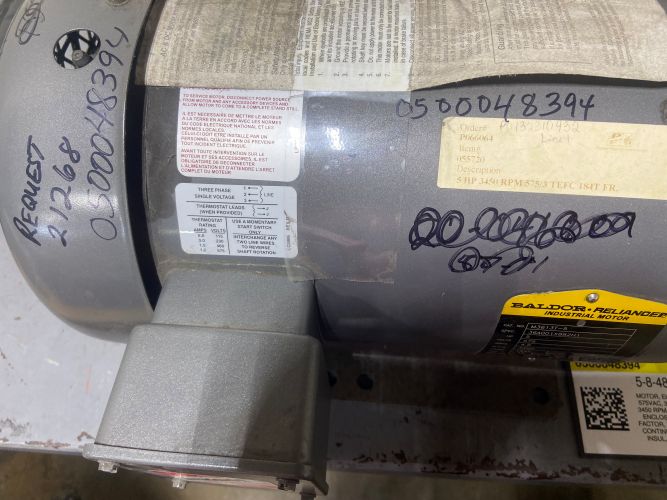 Lot of Three (3) Electric Motors - Image 5